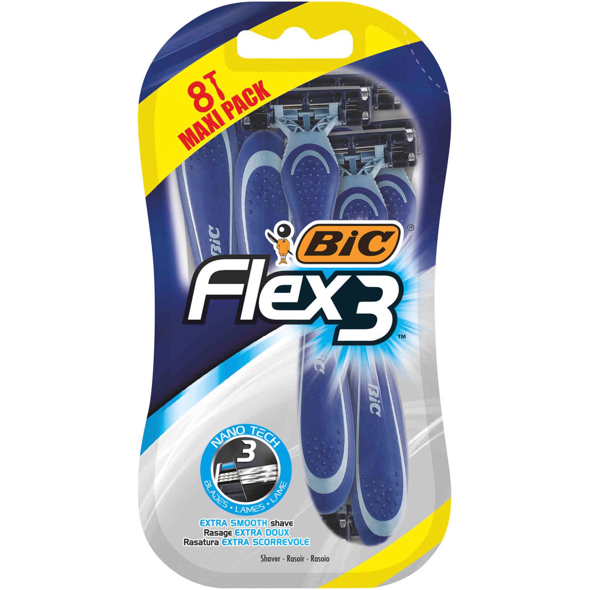 Lâminas Descartáveis Flex 3 Comfort