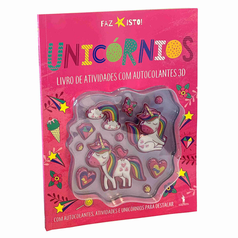 Unicórnios - Bolhinhas Autocolantes de Vários Autores