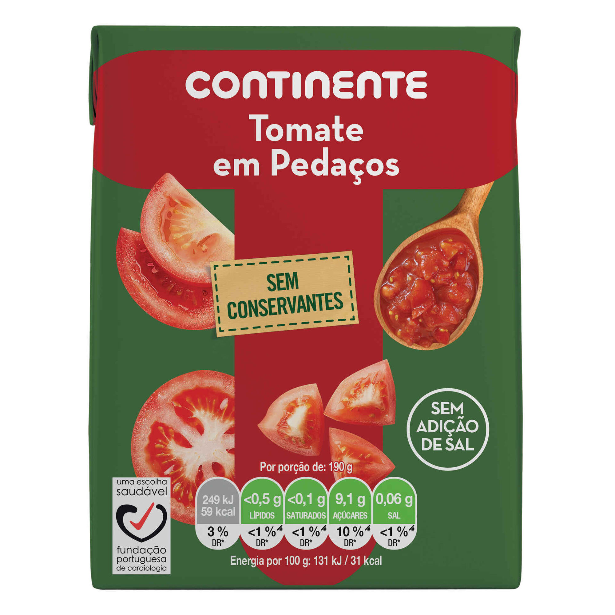 Tomate em Pedaços