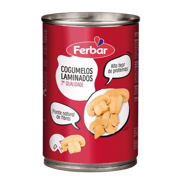 Cogumelos Laminados sem Glúten Ferbar