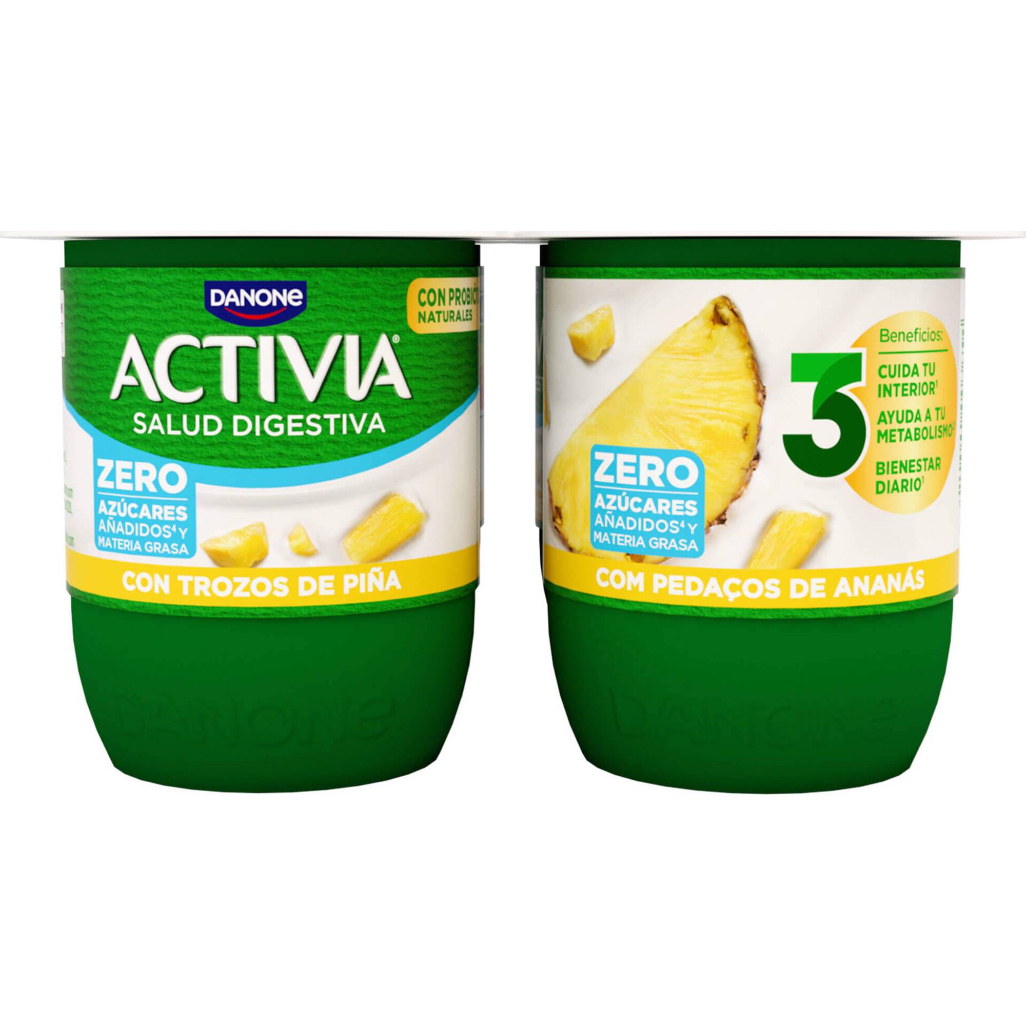 Iogurte Bifidus Pedaços Magro Ananás