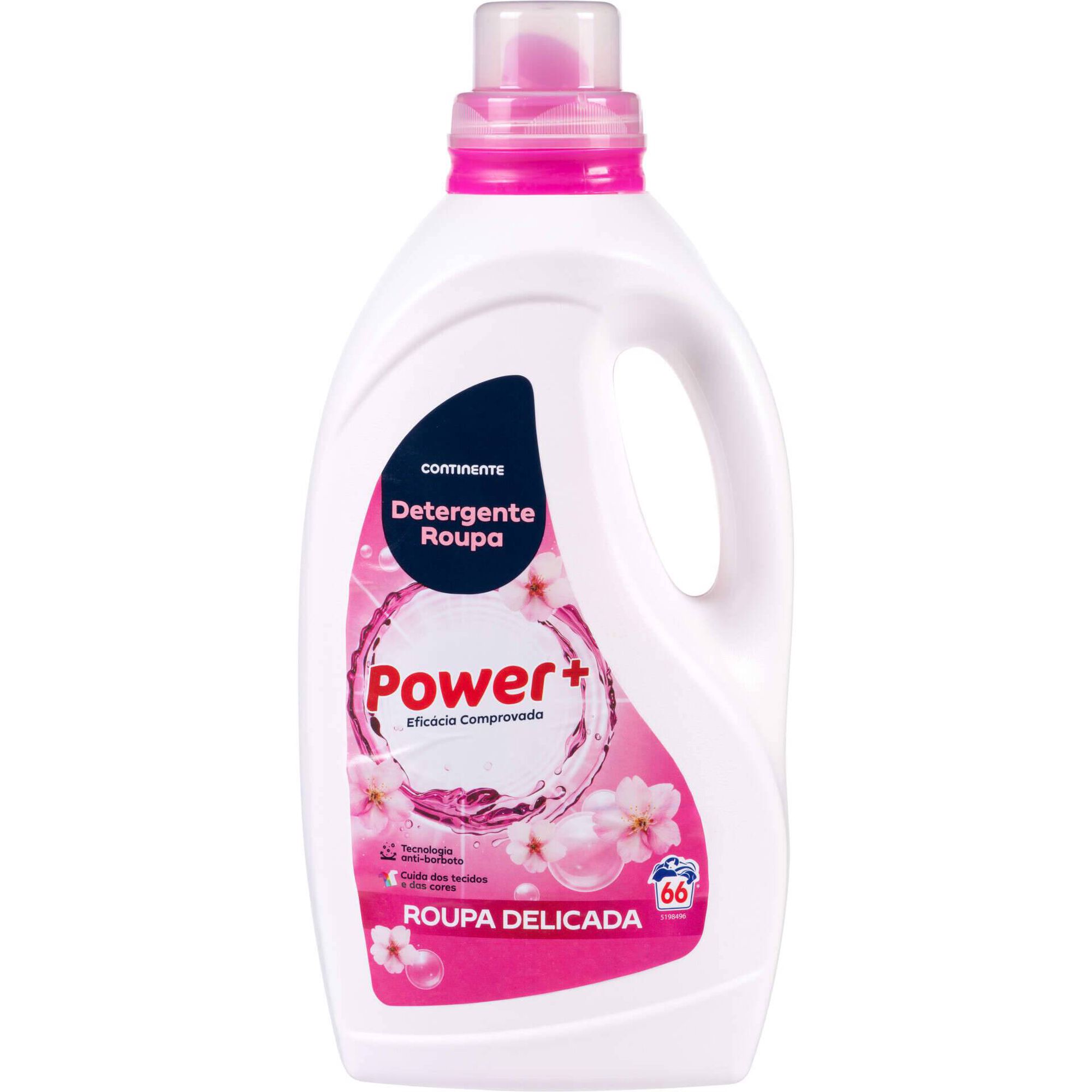 Detergente M&aacute;quina Roupa L&iacute;quido Power+ Delicada Continente