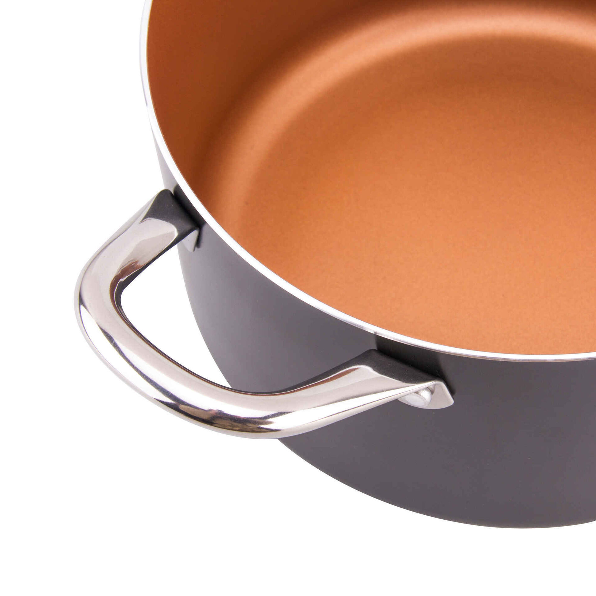 Ca&ccedil;arola Antiaderente Alum&iacute;nio Forno Copper