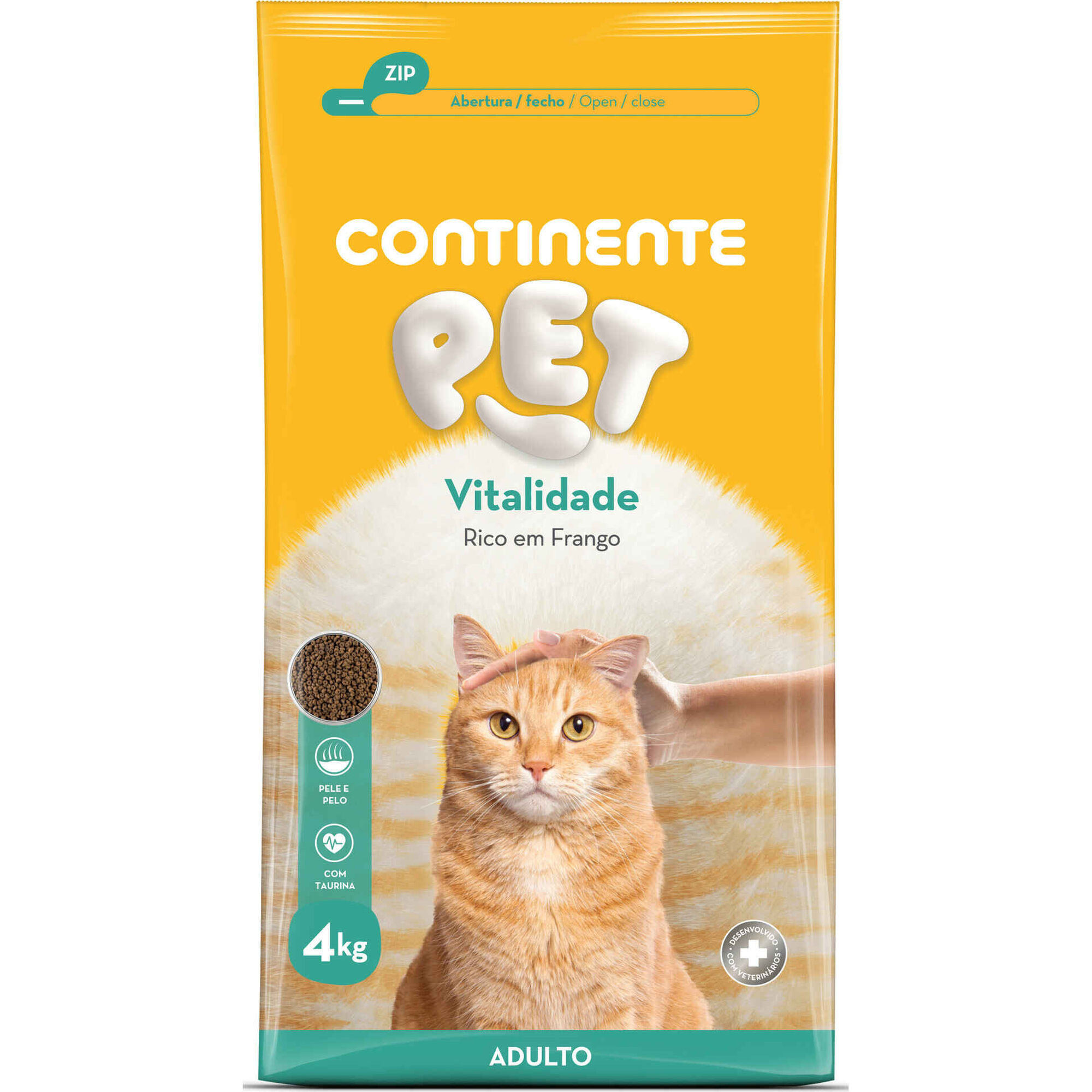 Ração para Gato Adulto Vitalidade Frango