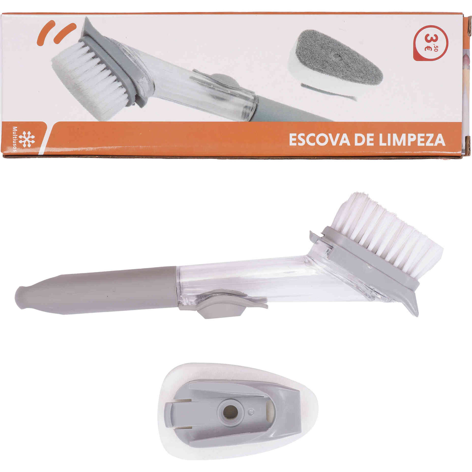 Escova de Limpeza com Reservat&oacute;rio Bazar&atilde;o