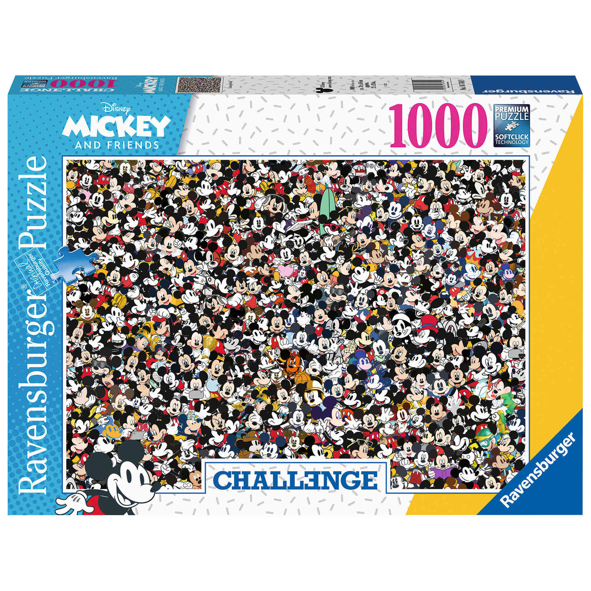 Puzzle Mickey e Amigos Challenge 1000 Peças