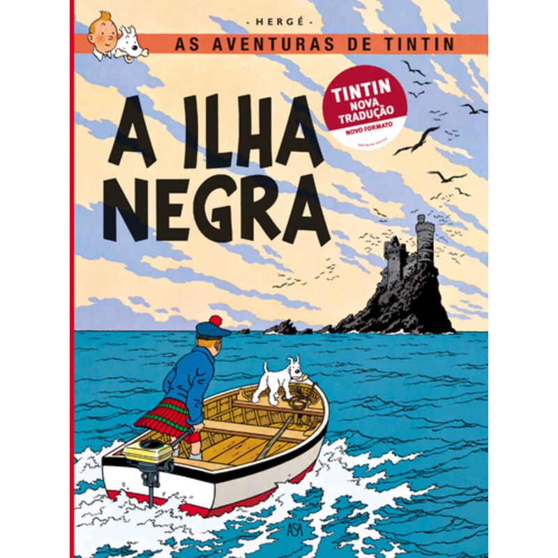 Tintin - A Ilha Negra de Hergé