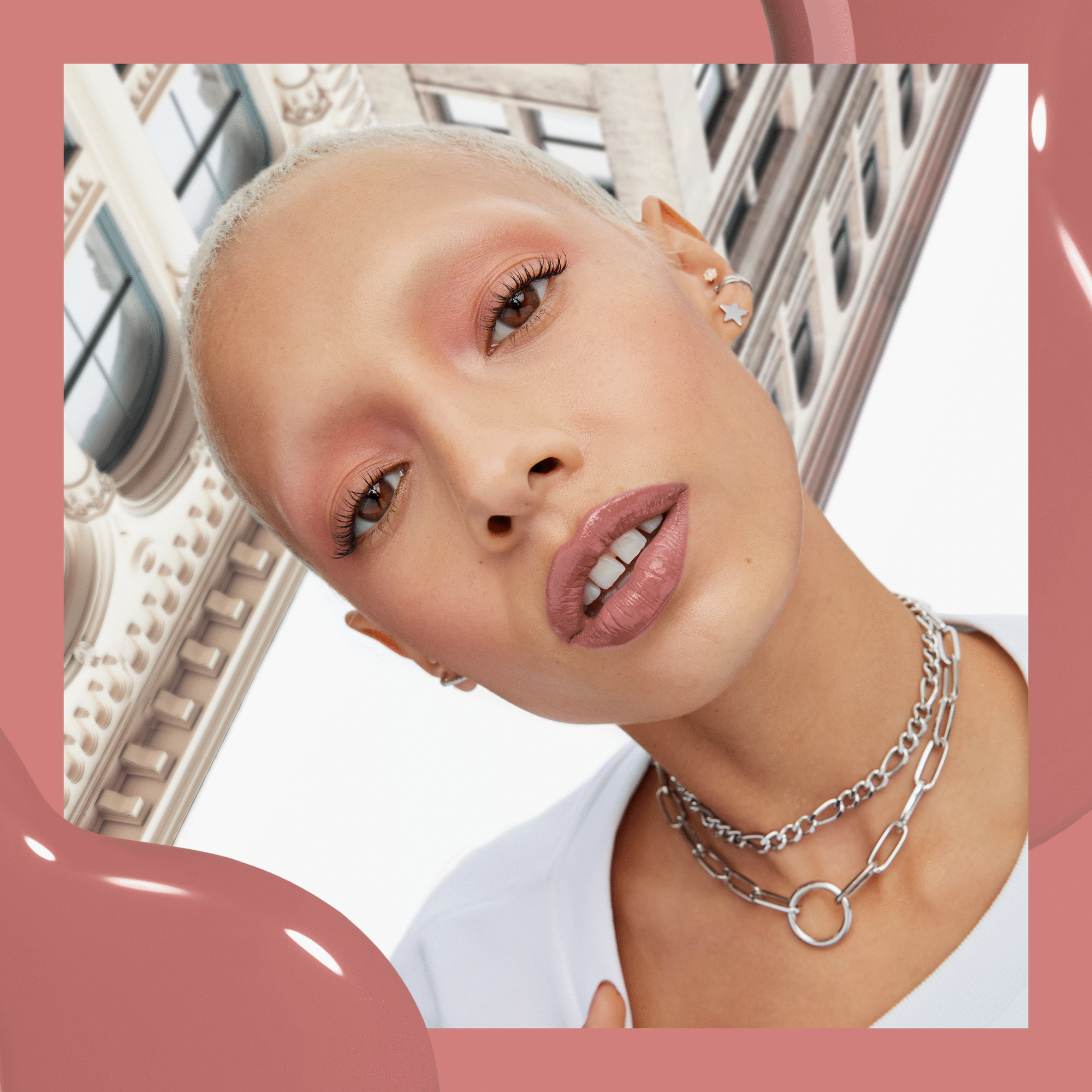 Batom Vinyl Ink 35 Cheeky Maybelline New York