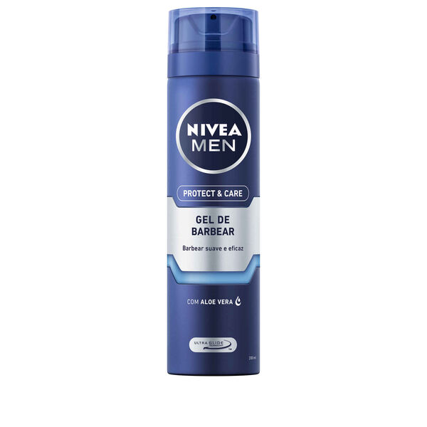 Gel de Barbear Protect & Care Suave Nivea Men