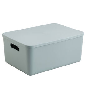 Caixa Arruma&ccedil;&atilde;o Pl&aacute;stico 15L Verde Kasa