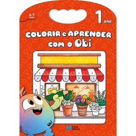 Colorir e Aprender com o Obi - 1.&ordm; Ano