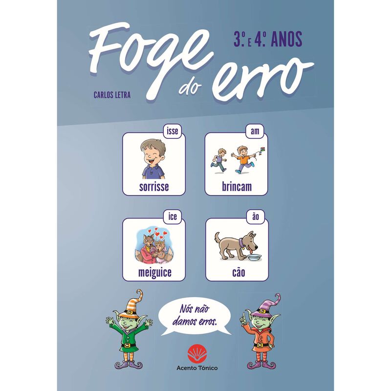 Foge do Erro - 3.º e 4.º Anos de Carlos Letra