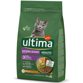 Ração para Gato Adulto Esterilizado Frango