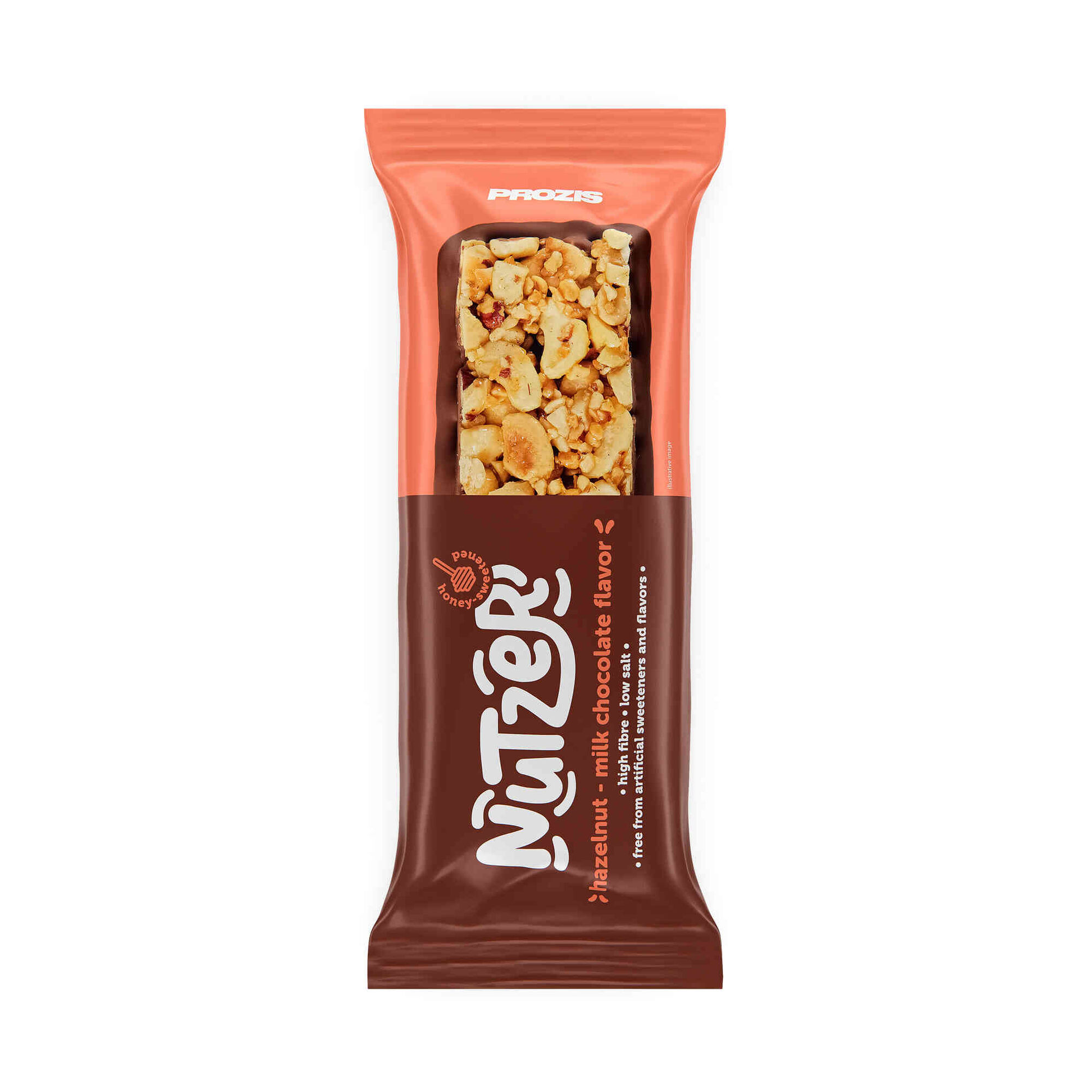 Barras de Cereais Avelã e Chocolate de Leite Nutzer Barras de Cereais Avelã e Chocolate de Leite Nutzer
