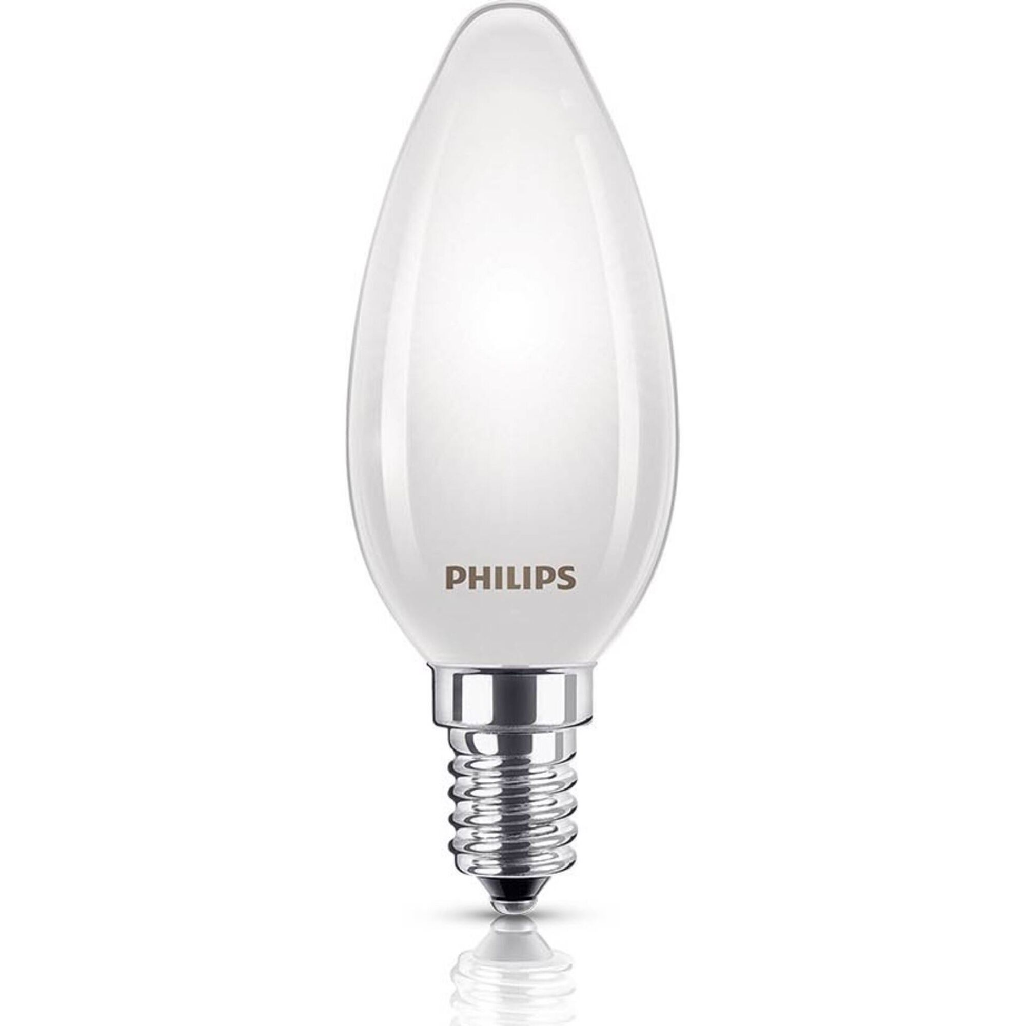 L&acirc;mpada Led Chama E14 UE 2700K 40W Philips