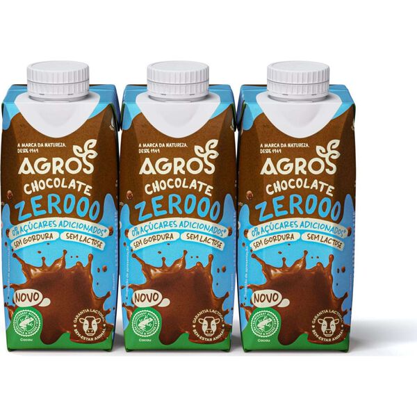 Leite com Chocolate 0% Agros