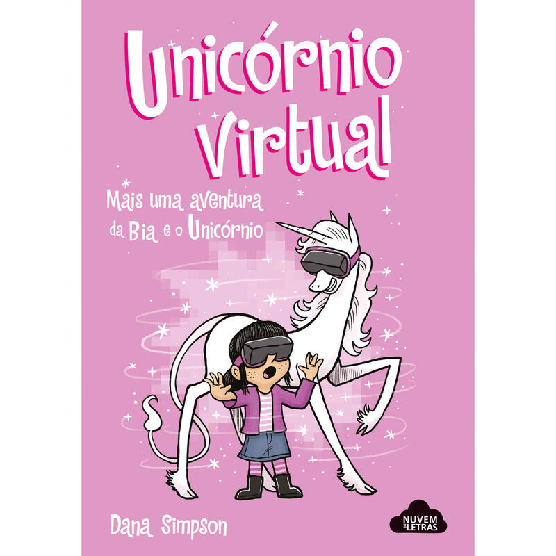 Bia e o Unicórnio Nº 12 - Unicórnio Virtual de Dana Simpson