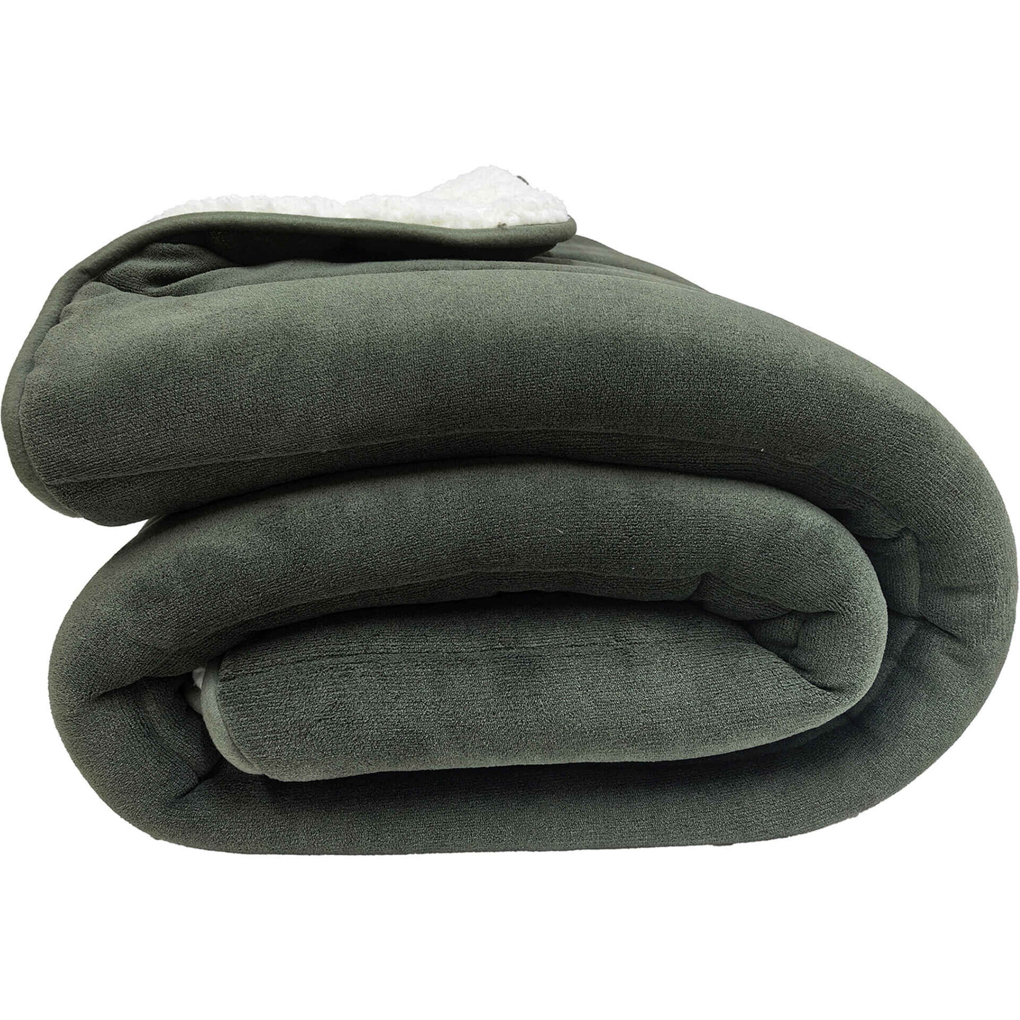 Edredão Coral Borreguito Verde