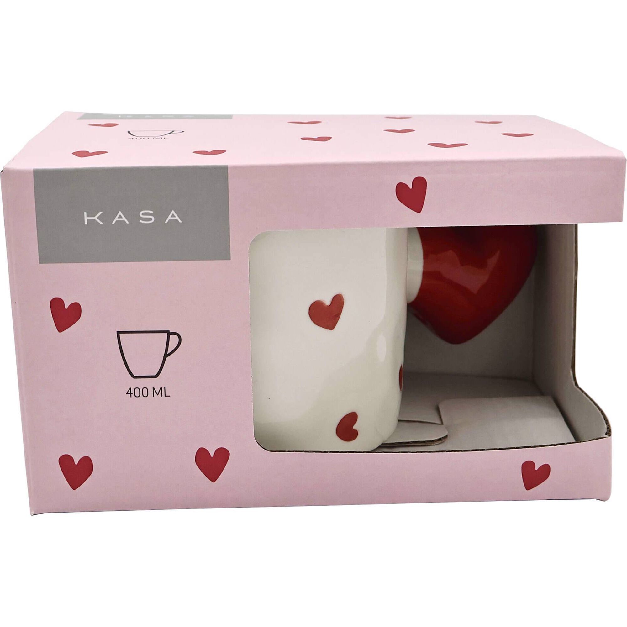 Caneca com Asa Cora&ccedil;&atilde;o Kasa