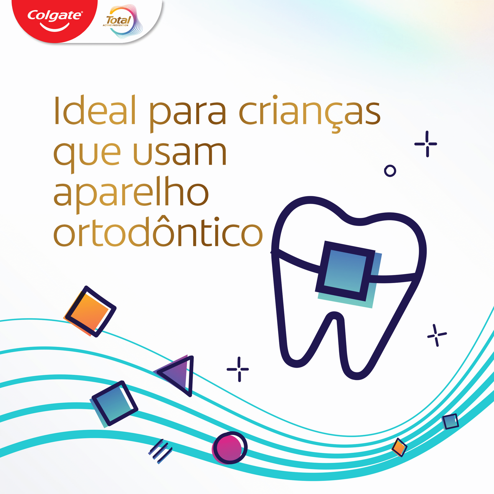 Pasta de Dentes Júnior Proteção Total 7 a 12 Anos