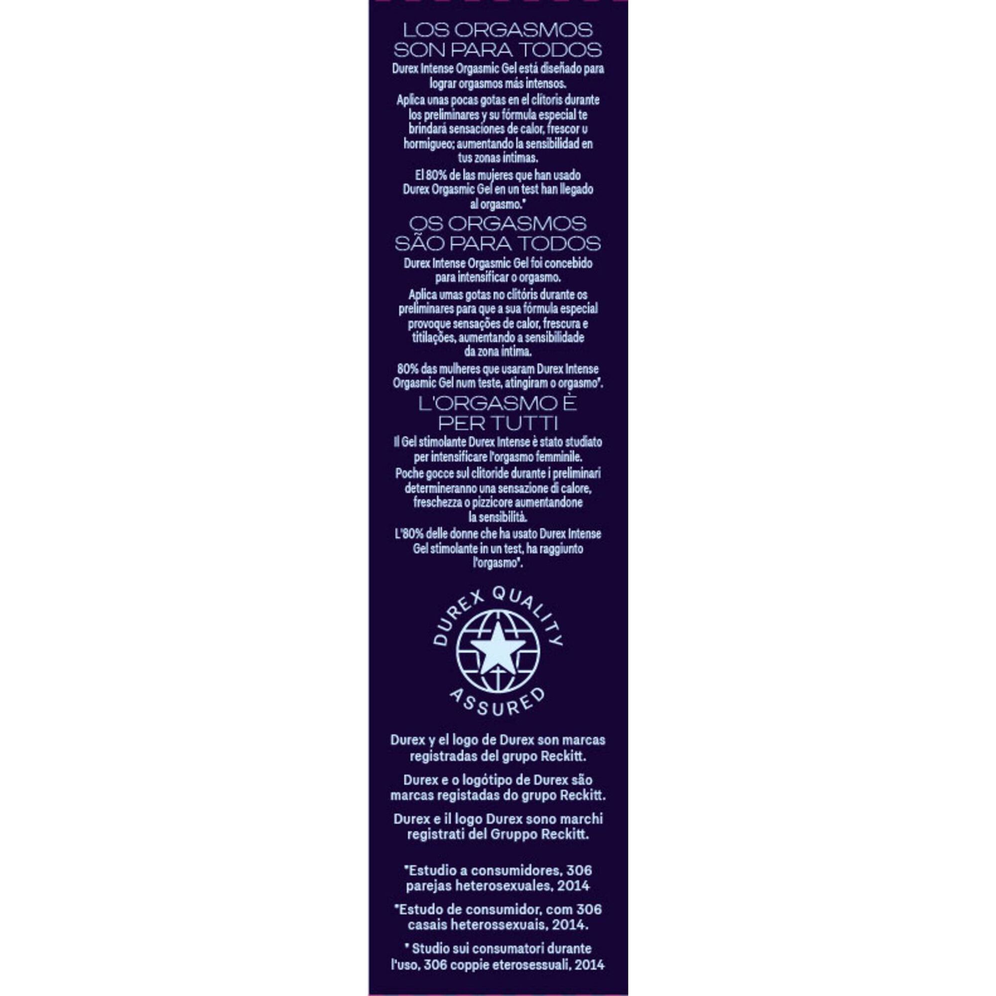 Gel Lubrificante Intense