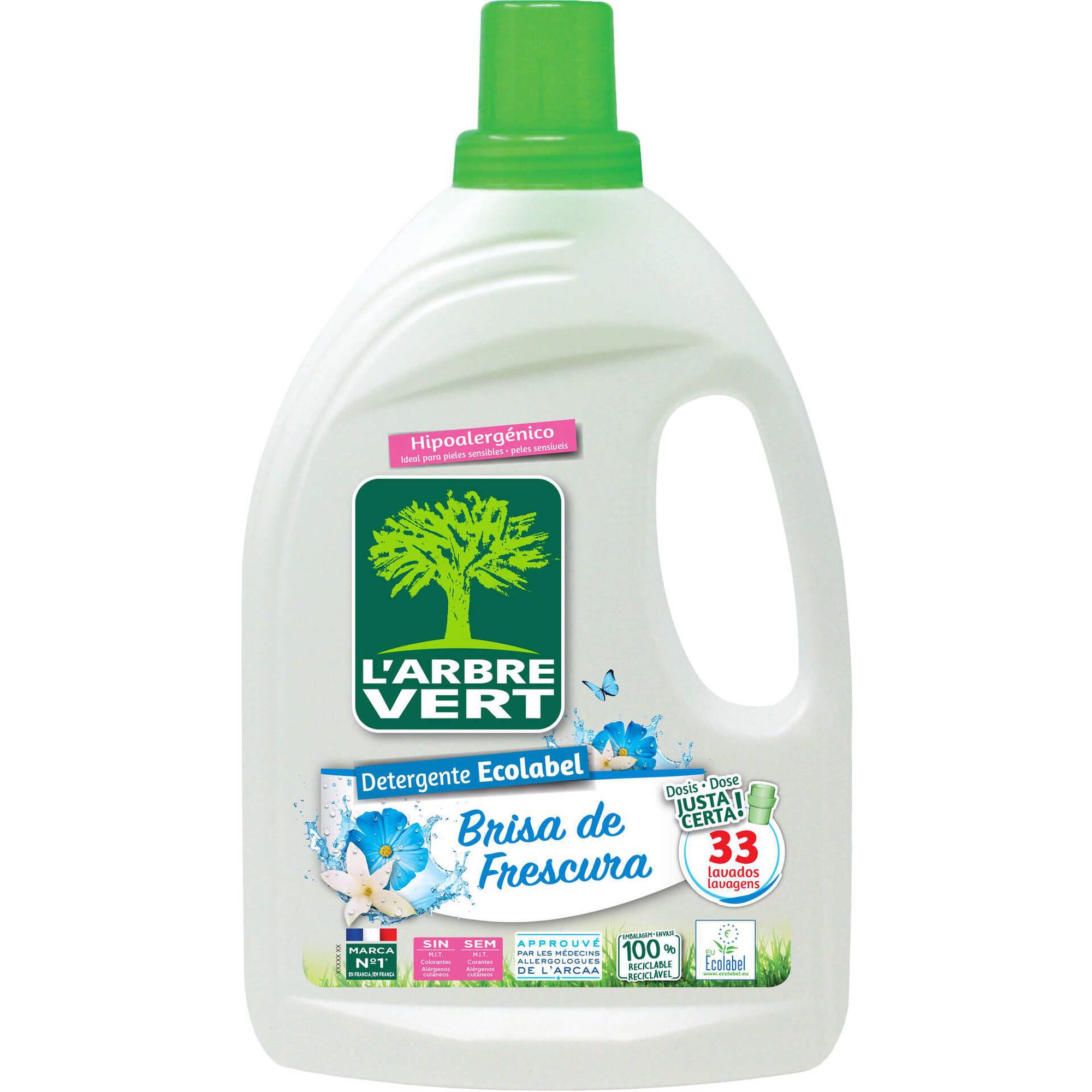 Detergente Máquina Roupa Líquido Brisa Frescura Detergente Máquina Roupa Líquido Brisa Frescura