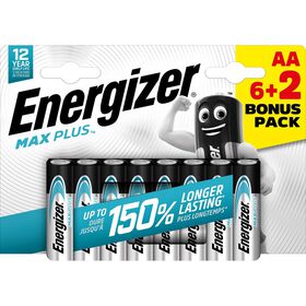 Pilhas AA Max Plus Pilhas AA Max Plus