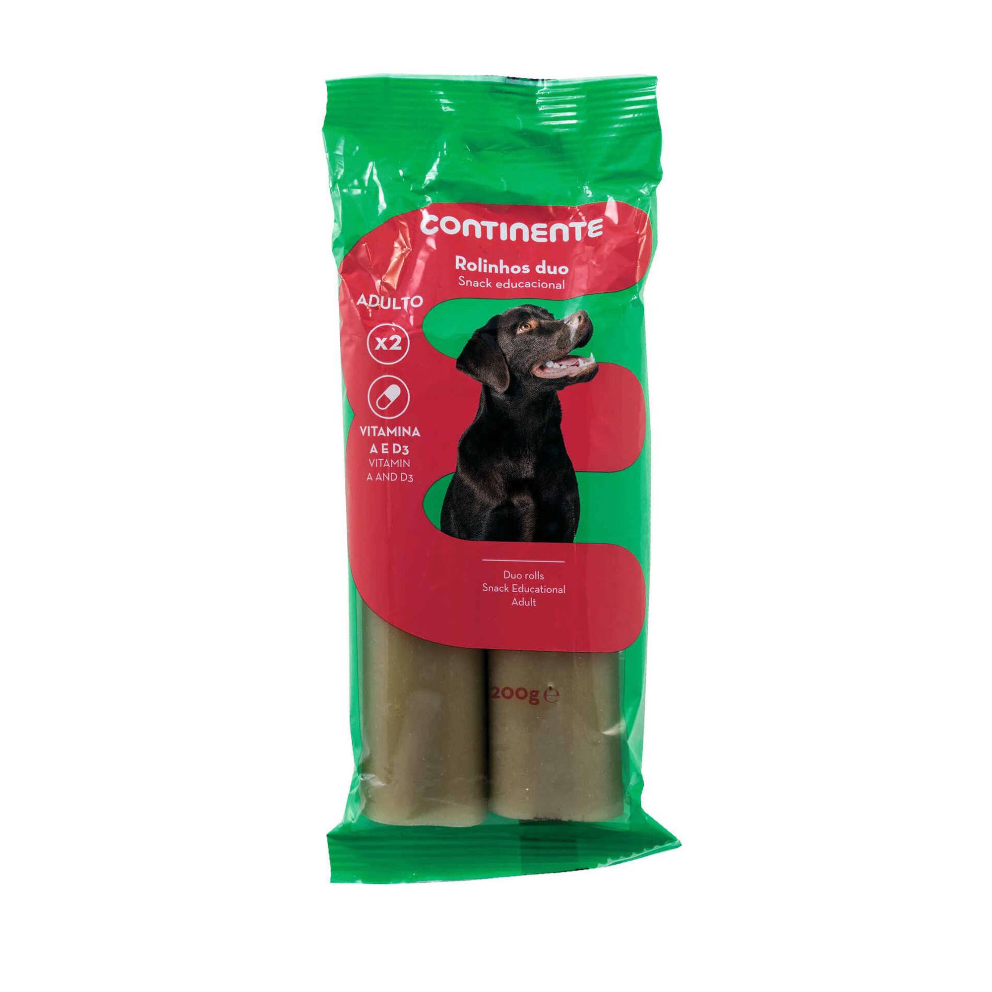 Snack para Cão Adulto Rolinhos Duo