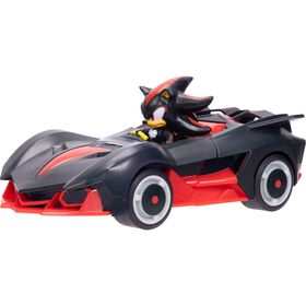 Sonic The Hedgehog - Ve&iacute;culos Customiz&aacute;veis com Figura 7 cm (Shadow e Sonic)