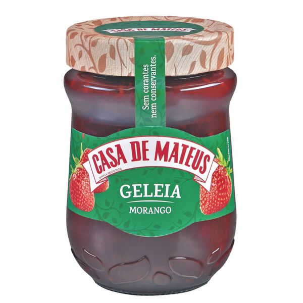 Geleia Morango Casa de Mateus