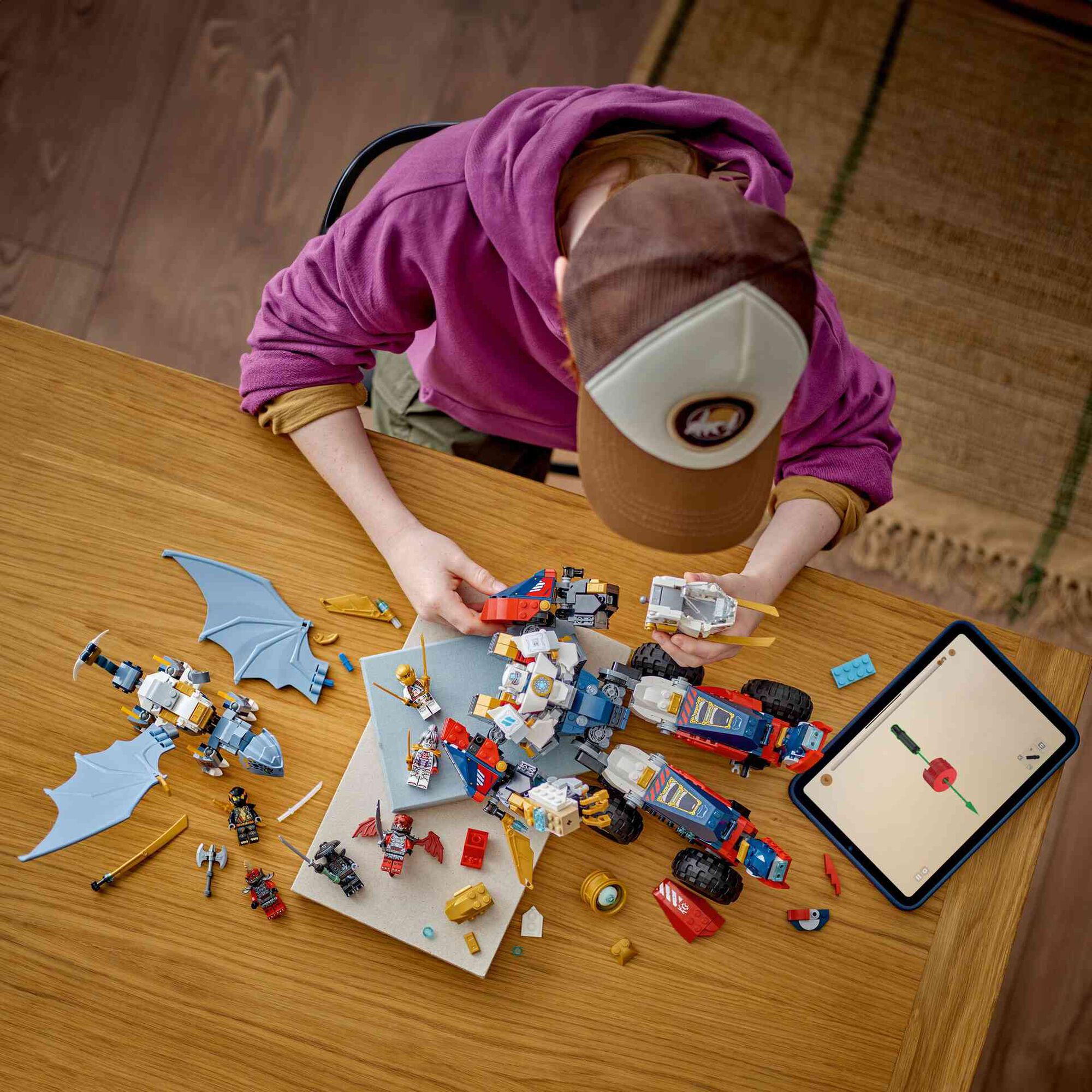 Robô Ultra Combinador do Zane - 71834 Robô Ultra Combinador do Zane - 71834