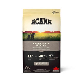 Ra&ccedil;&atilde;o para C&atilde;o Adulto Light e Fit Recipe Acana