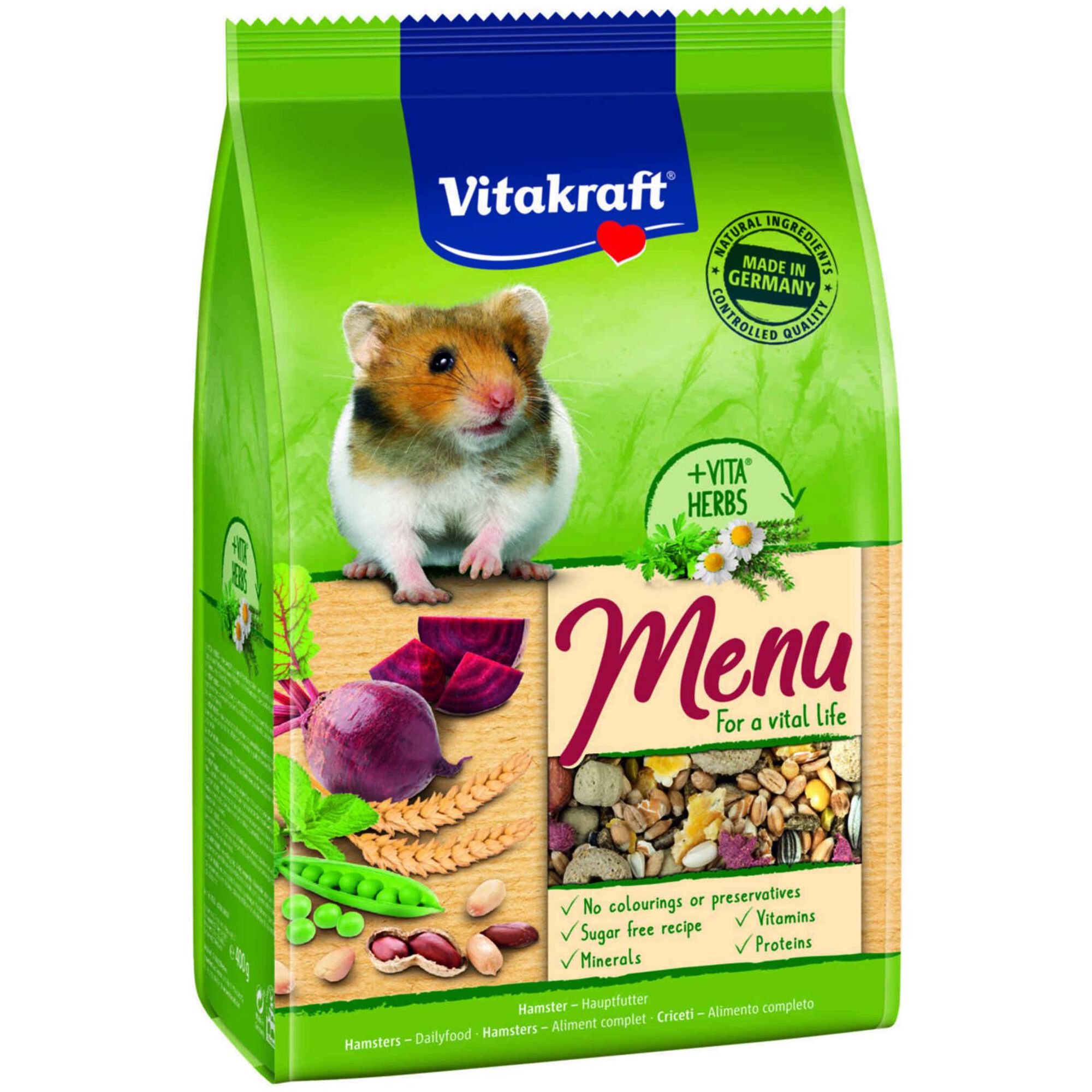 Comida para Hamster Menu