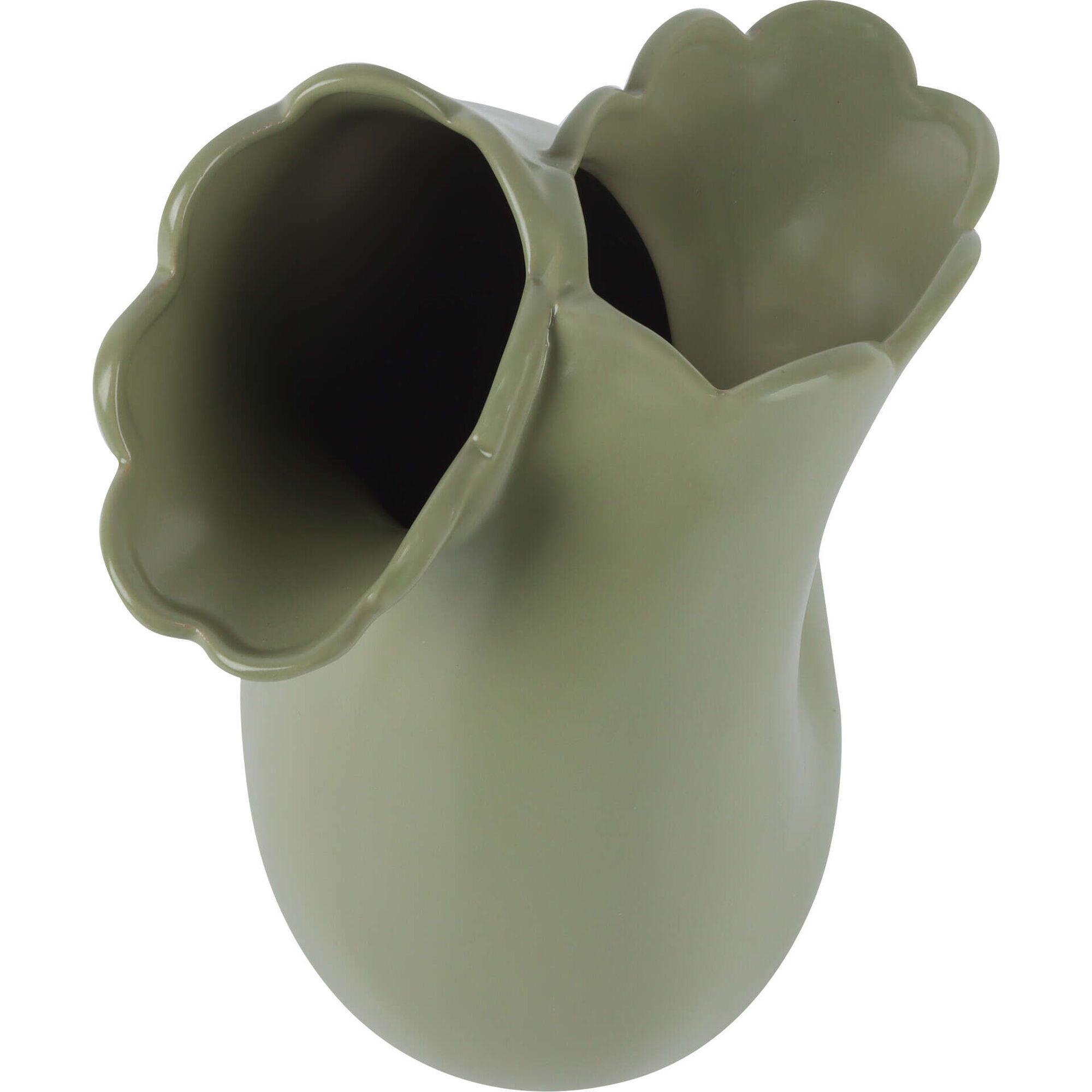 Jarra Dupla Recortada Verde