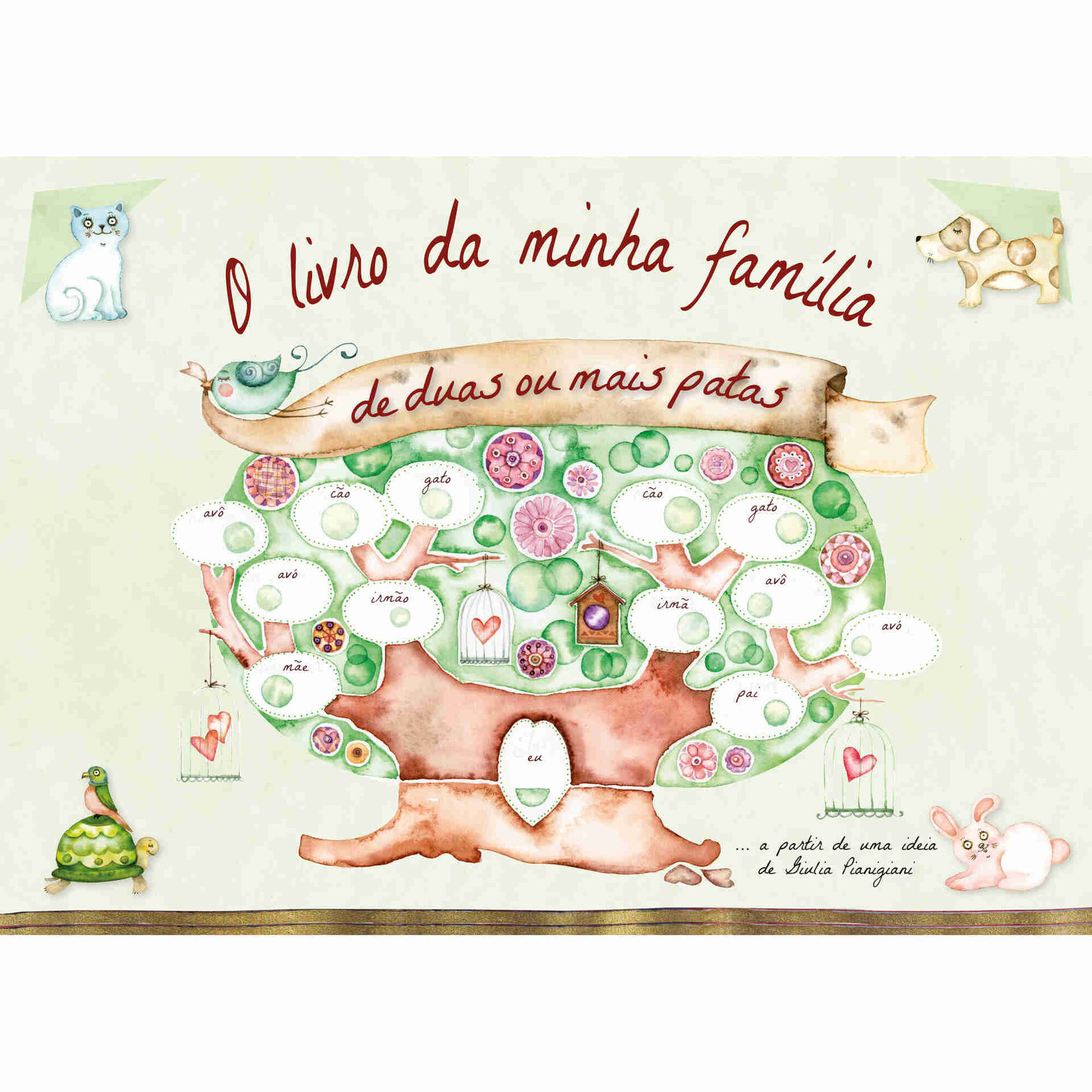O Livro da Minha Fam&iacute;lia de Duas ou Mais Patas de Giulia Pianigiani