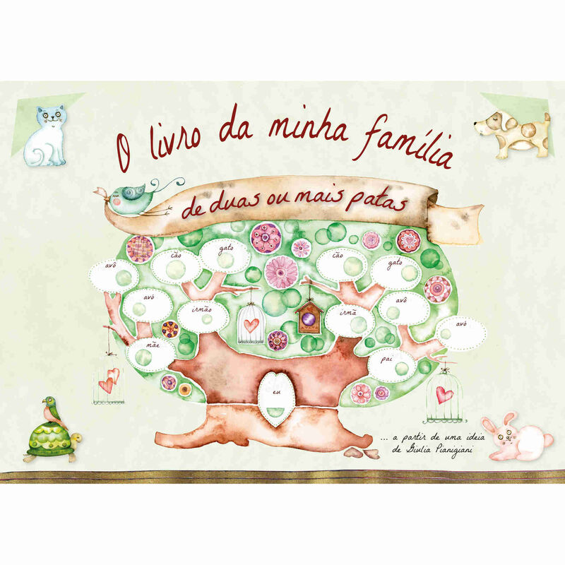 O Livro da Minha Família de Duas ou Mais Patas de Giulia Pianigiani