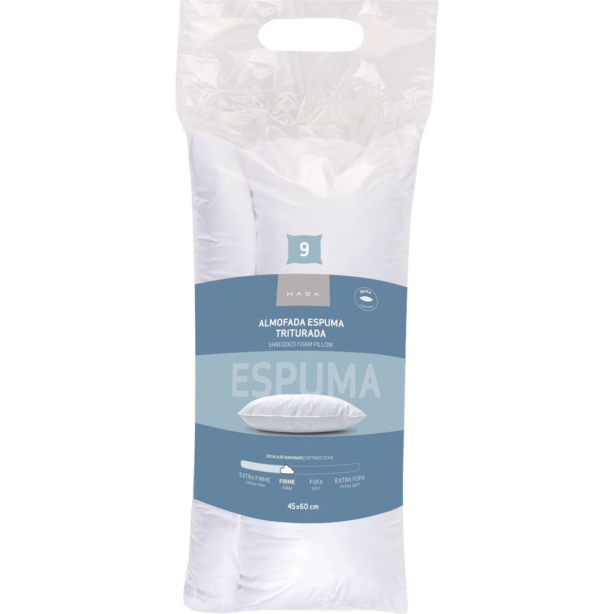 Almofada Espuma Triturada 45x60cm