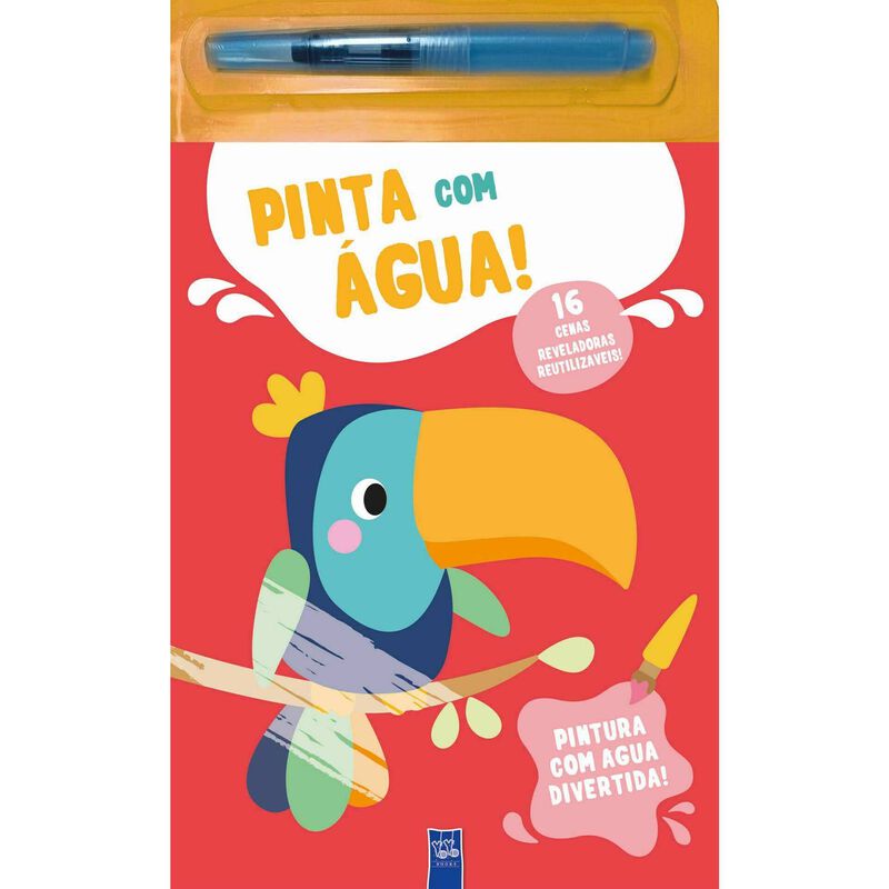 Pinta com Água- Tucano de Yoyo Books