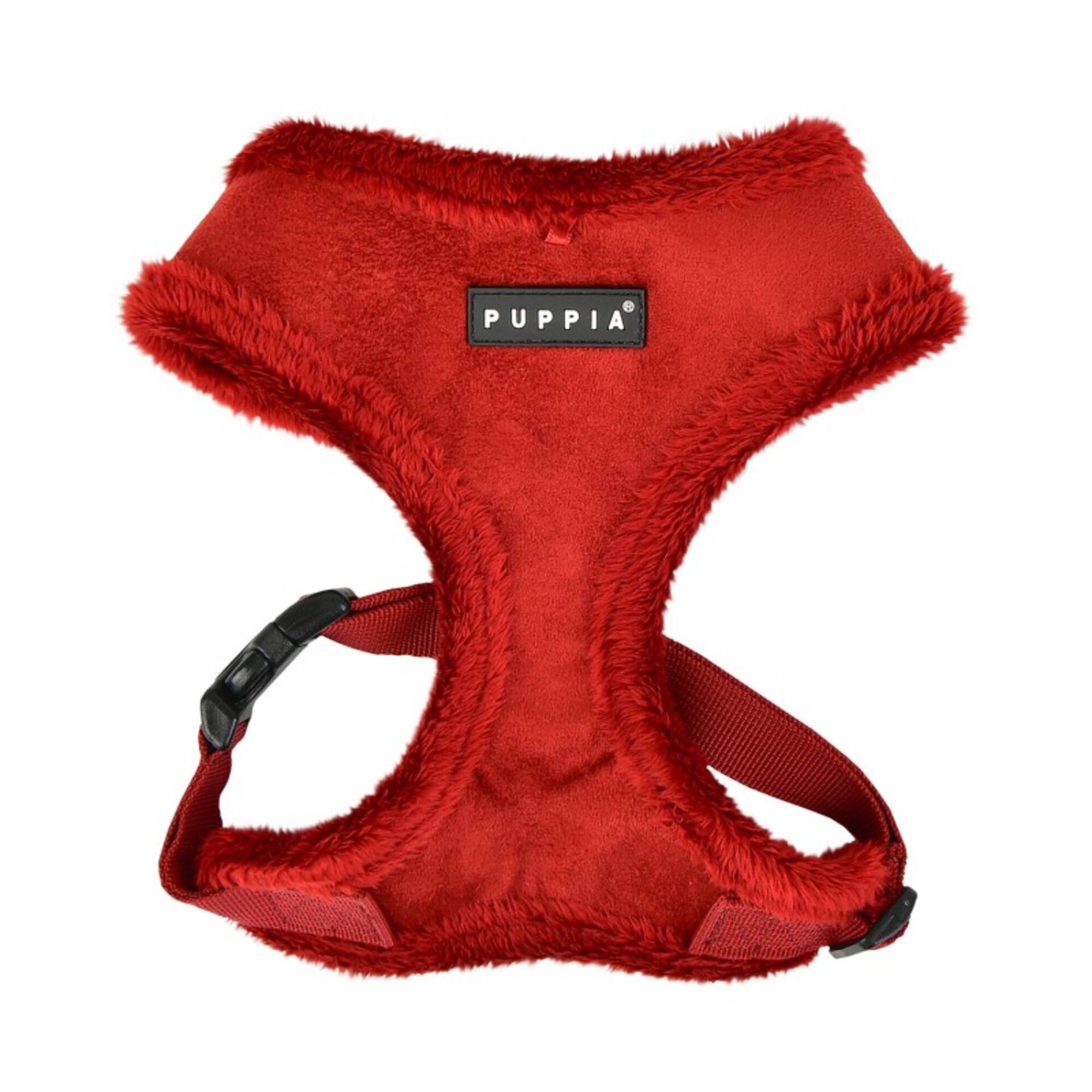 Peitoral para C&atilde;o Terry Bordeaux M Puppia