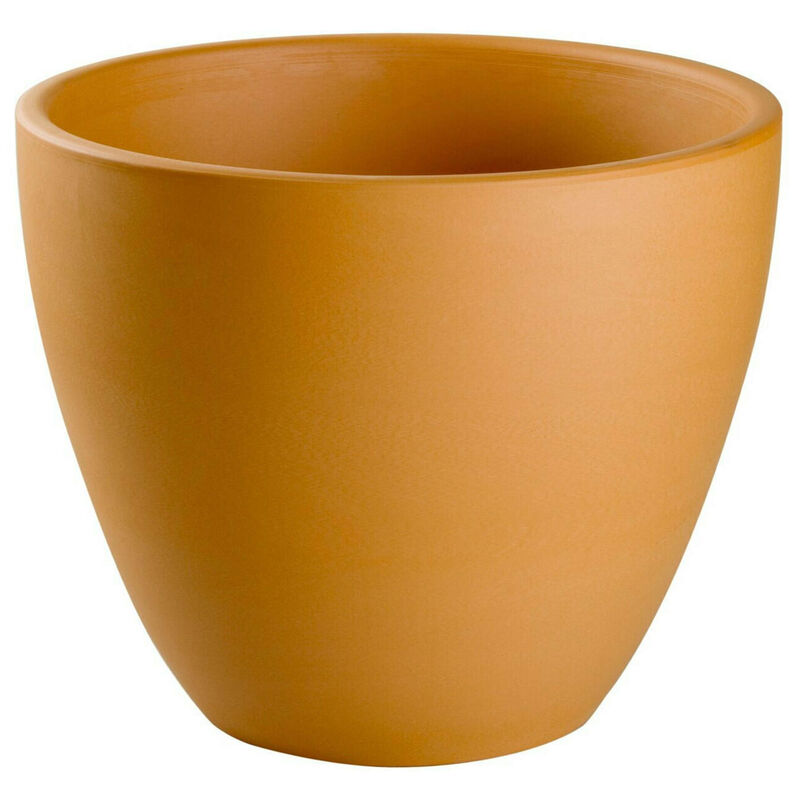 Vaso Redondo Barro 20cm Terracota Argoncilhe