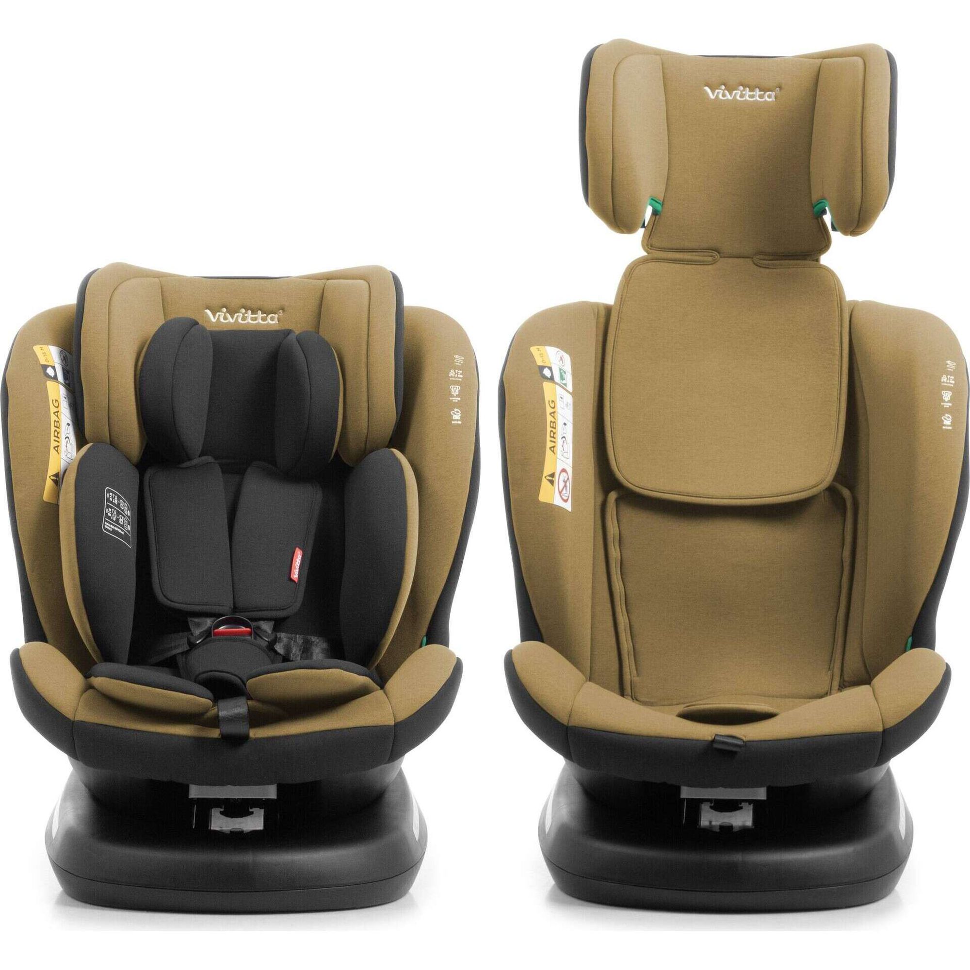 Cadeira Auto I-Size 40-150cm Sanna Ibelt Castanha