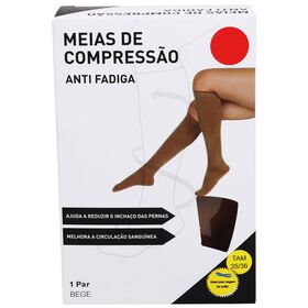 Meias de Descanso Bege (v&aacute;rios tamanhos) Bazar&atilde;o