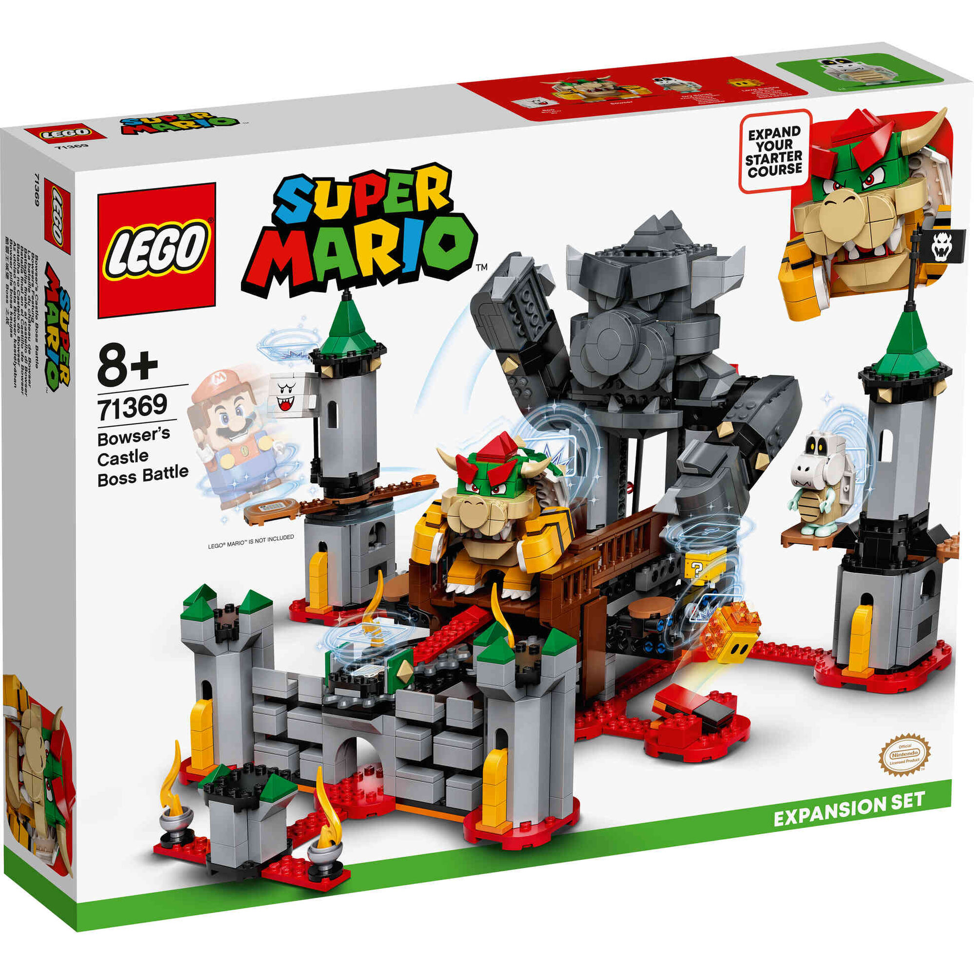Set de Expansão: Batalha no Castelo do Bowser - 71369 Set de Expansão: Batalha no Castelo do Bowser - 71369