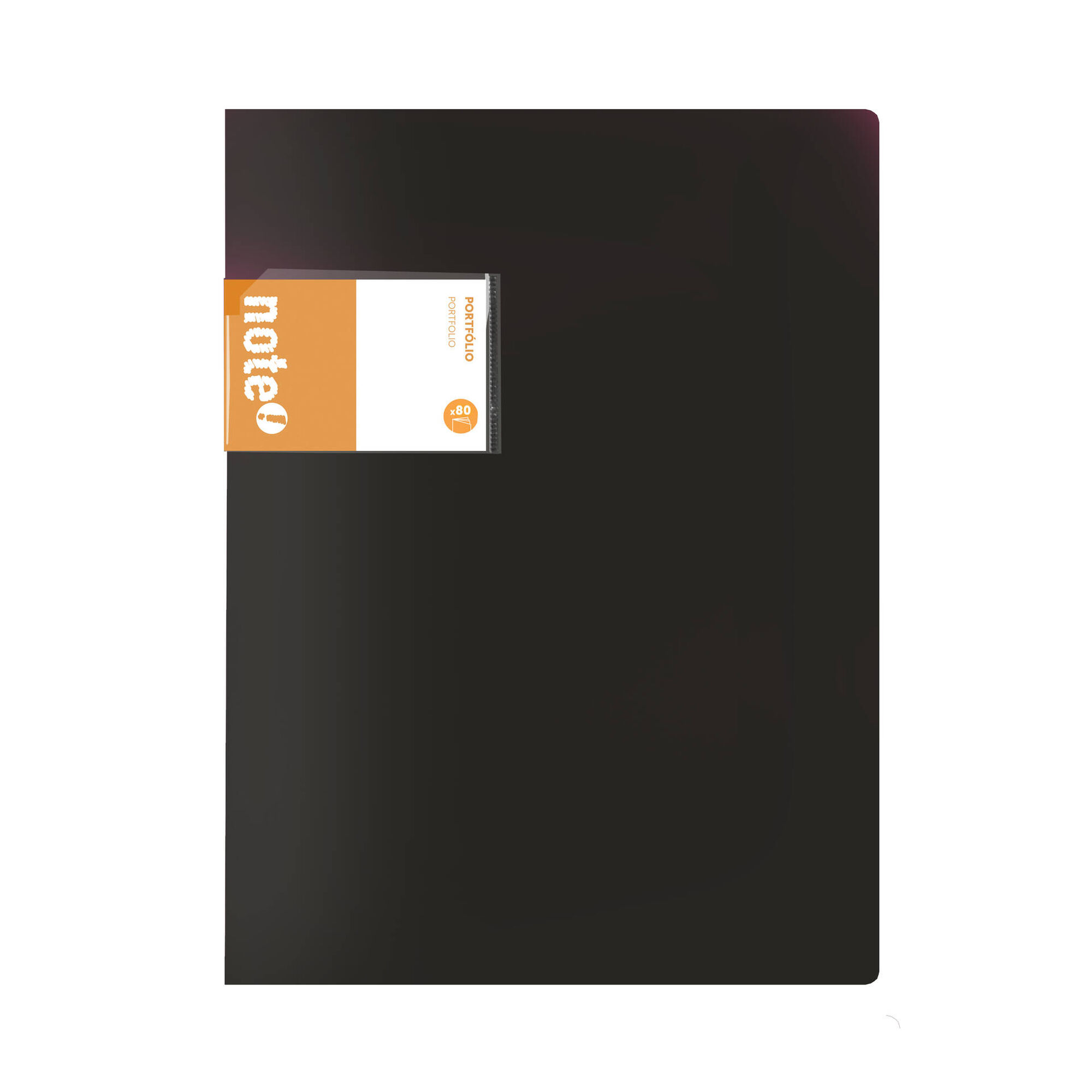 Portefólio com 80 Bolsas A4 (várias cores)