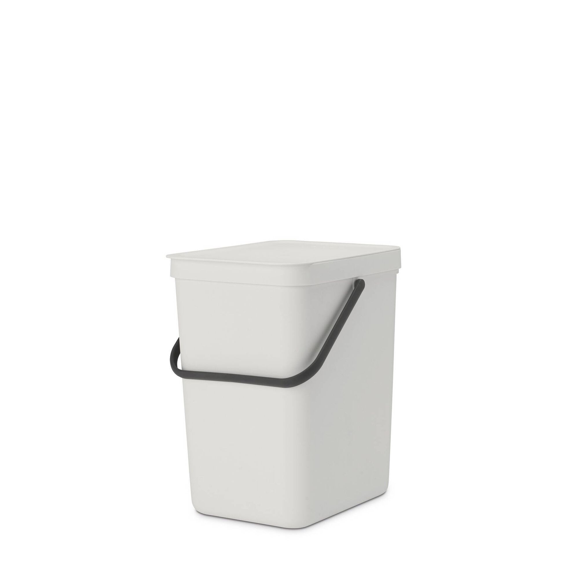 Balde de Lixo Pl&aacute;stico 25L Branco Sort & Go Brabantia