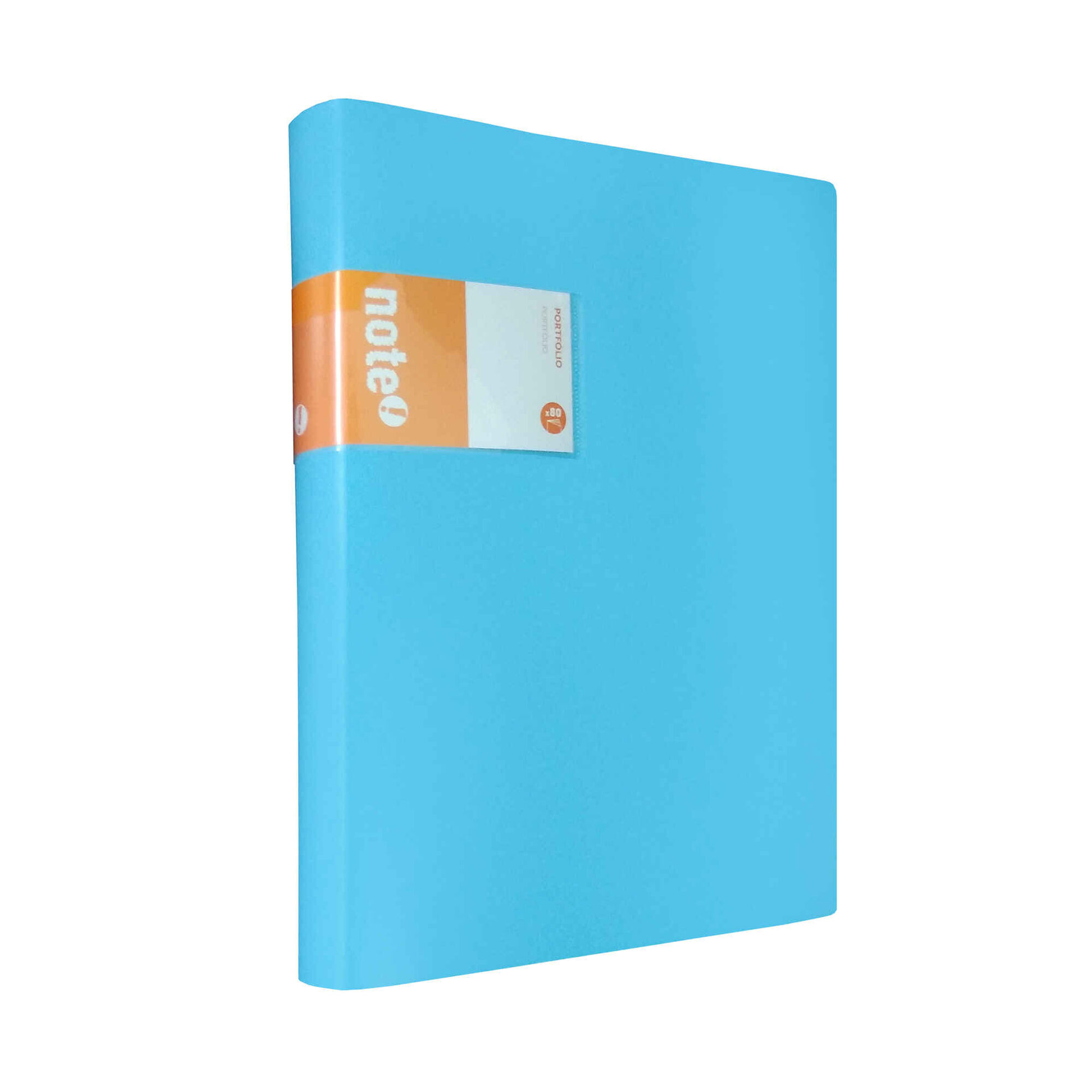 Portefólio com 80 Bolsas A4 (várias cores)