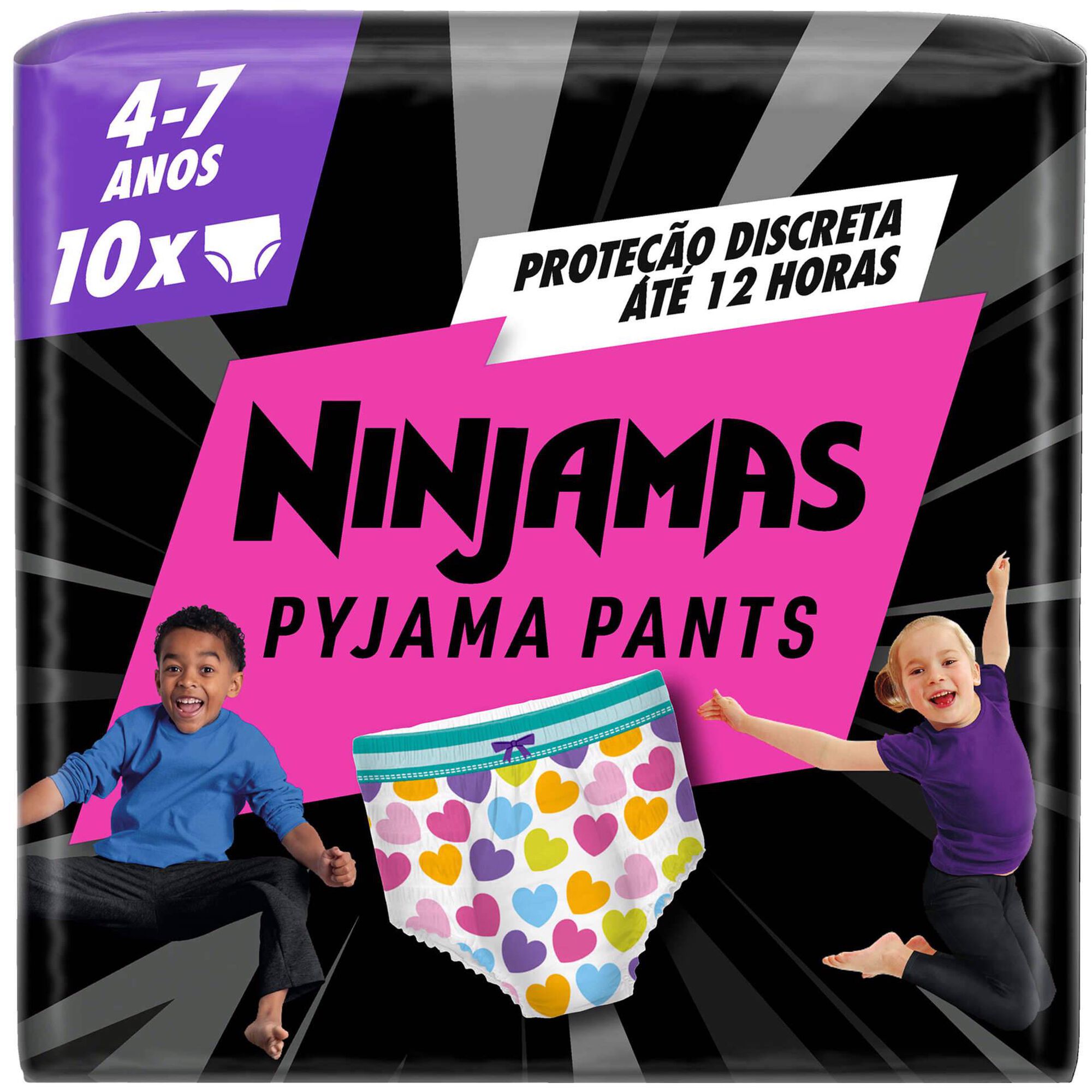 Fraldas Ninjamas Coração 17-30kg T7