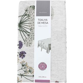 Toalha de Mesa 200x150cm Silvestre Deep Moss Kasa
