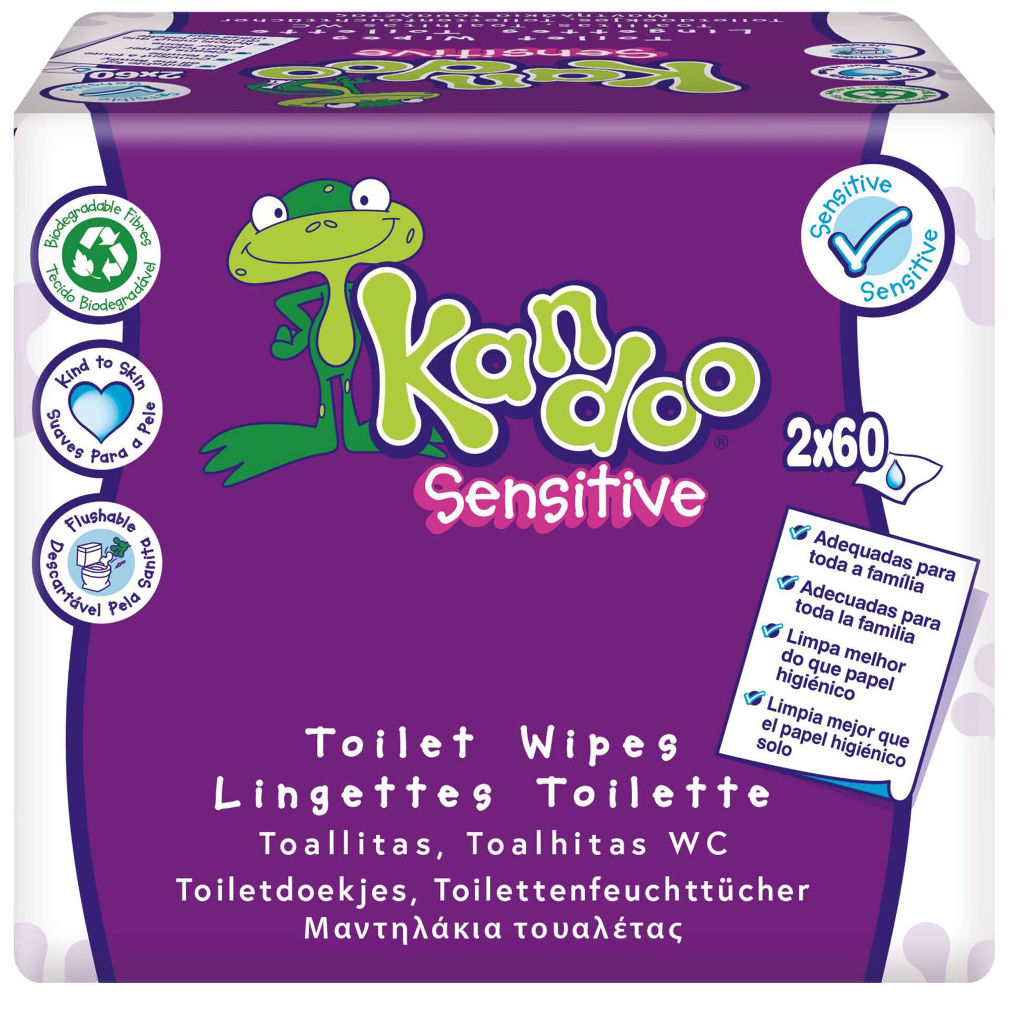 Toalhitas Criança WC Sensitive
