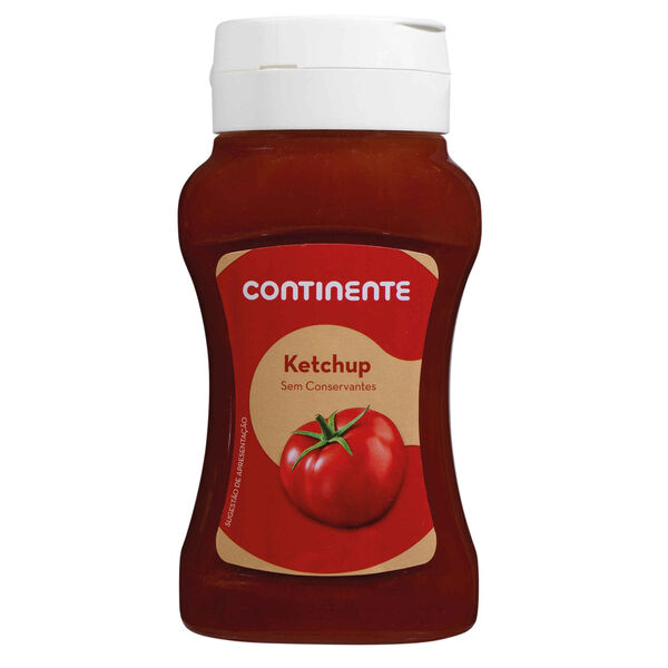 Ketchup Top Down sem Glúten Continente